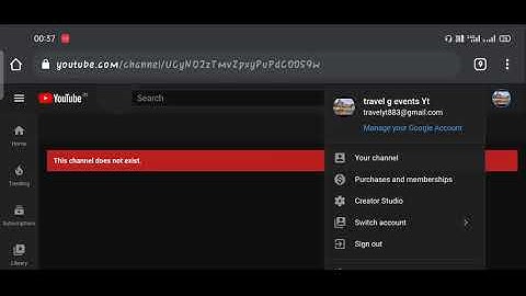 this channel does not exist/this channel doesn