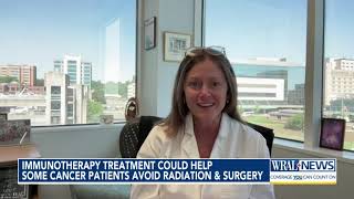 Immunotherapy could help some cancer patients avoid radiation, surgery