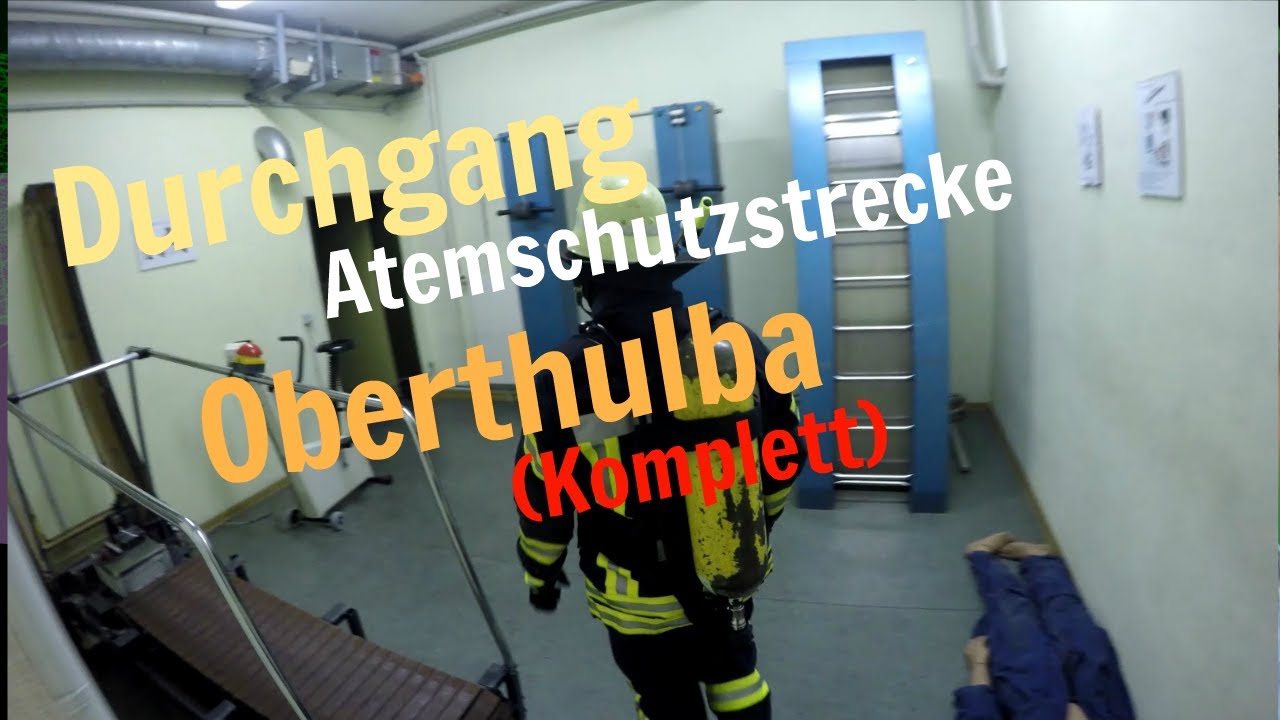 Durchgang der Atemschutzstrecke Oberthulba (Komplett)