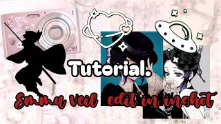 Emma veil edit in inshot(full tutorial in inshot)❤️🎀😣