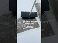 Milwaukee bristle broom attachment in snow! 307-754-7909 to get yours today