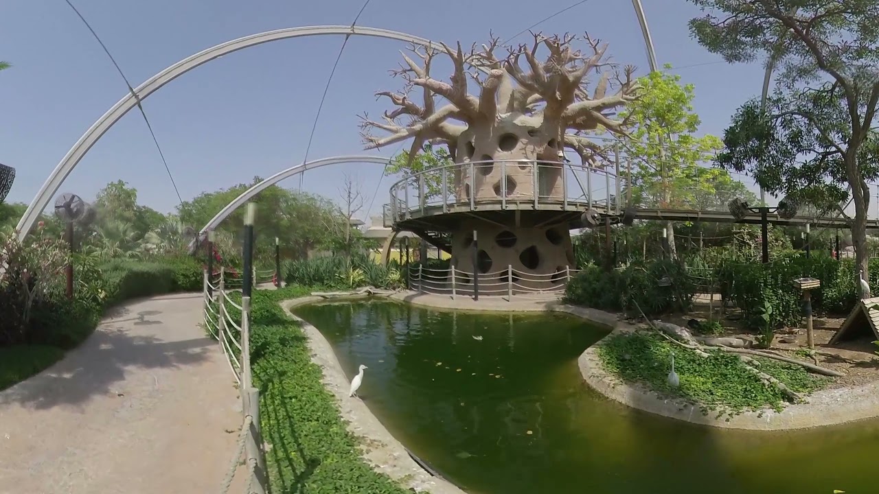 [360] UAE, Dubai, Dubai Safari Park, Insta360 Evo, 360 Video