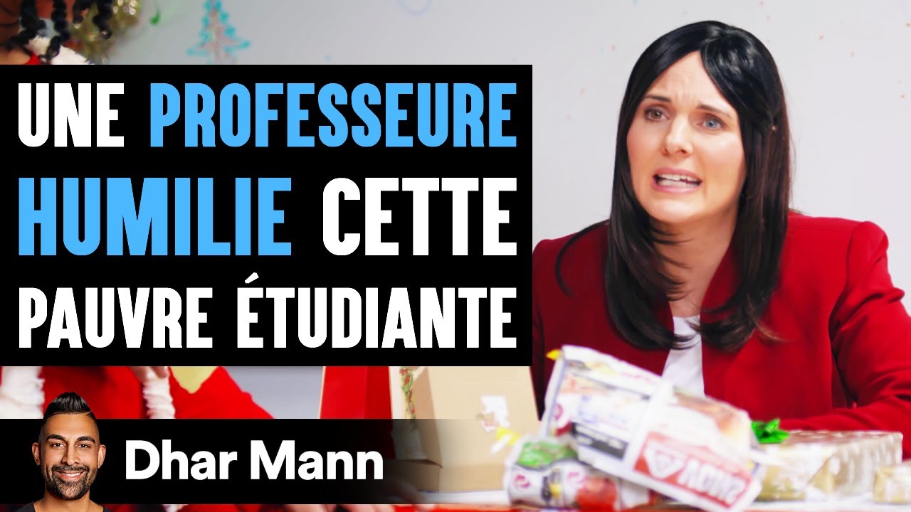 Une PROFESSEURE HUMILIE Cette Pauvre Étudiante | Dhar Mann