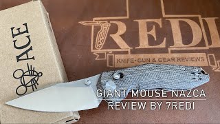 GiantMouse ACE Nazca Review - By far THE BEST GiantMouse Knife so far!
