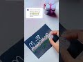 beautiful glitter name writting💝 #peparcraft #drawing #handwriting #ytshorts #ytviral #trending #diy