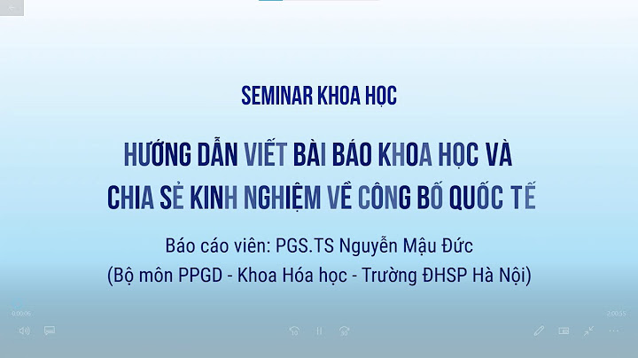 Hướng dẫn viết luận văn và báo cáo nghiên cứu