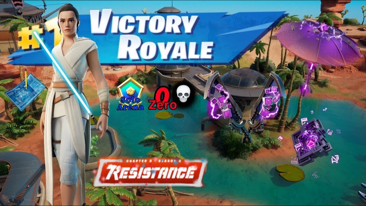 Rey Skin Evil Combo 0 Elimination Fortnite Chapter 3 Season 2 Arena ...
