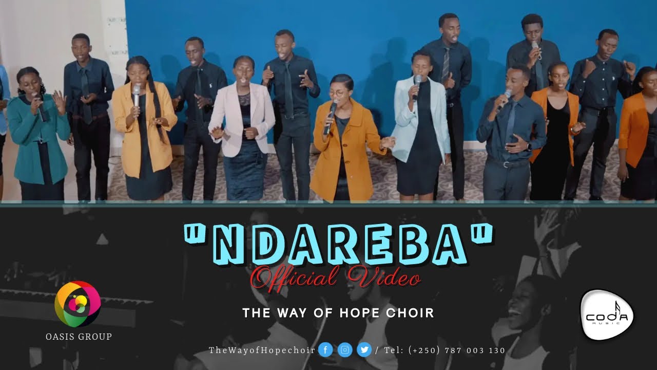 Watch Ndareba Official Video by #The_Way_Of_Hope_Choir 2022 4K. All Rights Reserved. on YouTube Watch Ndareba Official Video by #The_Way_Of_Hope_Choir 2022 4K. All Rights Reserved. on YouTube