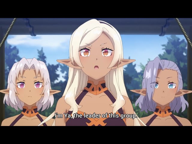 Joeschmo's Gears and Grounds: Isekai Nonbiri Nouka - Episode 10, 11 - Elf  Girls on Patio Furniture