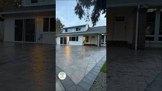 Paver Driveway, Landscaping, Lighting &amp; Turf - Kent, WA | Green Day Landscape