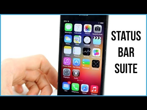 StatusBarSuite : Cacher certains éléments de la barre de statut d'iOS 7
