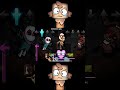 FNF ALL STARS But Every Dandy's World Toon Sings It #shorts