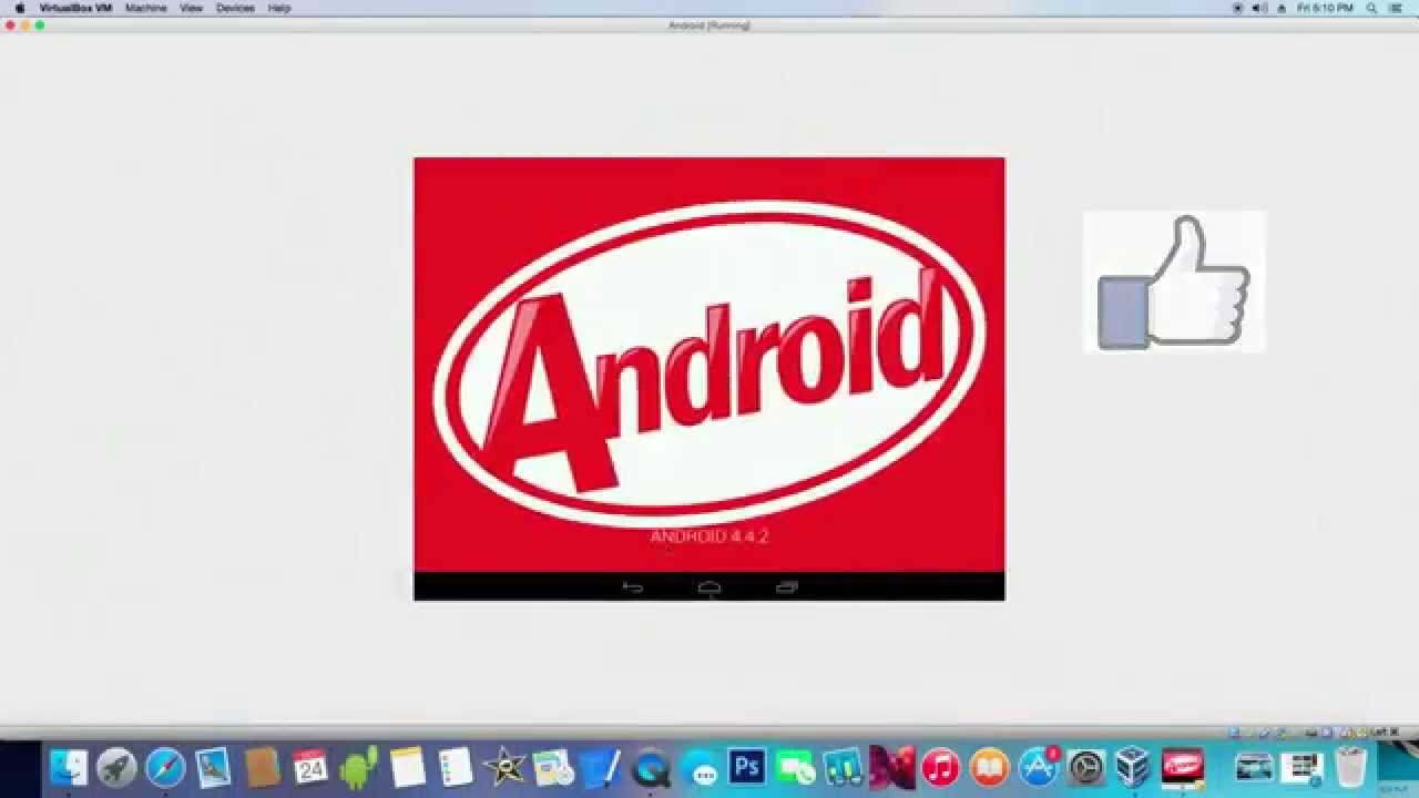How To Install Android 4.4 kitkat On Mac - YouTube