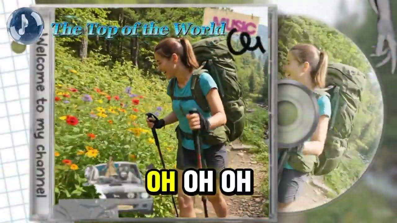 The Top of the World #pop #kpop #music #fyp #dance #hiking #mountains #등산 #음악 #노래 