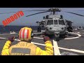 MH-60 Seahawk Landing USS Stout (DDG-55)