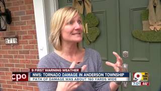 NWS: tornado damage in Anderson Township
