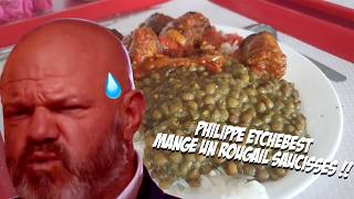 PHILIPPE ETCHEBEST MANGE UN ROUGAIL SAUCISSES !