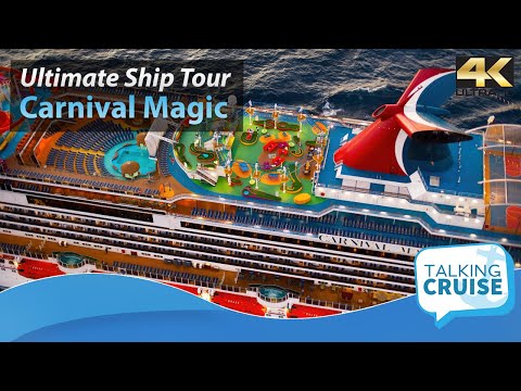 Video: Recorrido fotográfico y perfil del crucero Carnival Magic