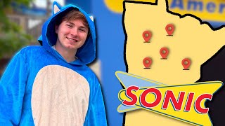 I Visited Every Sonic Drive-In DRESSED AS Sonic the Hedgehog