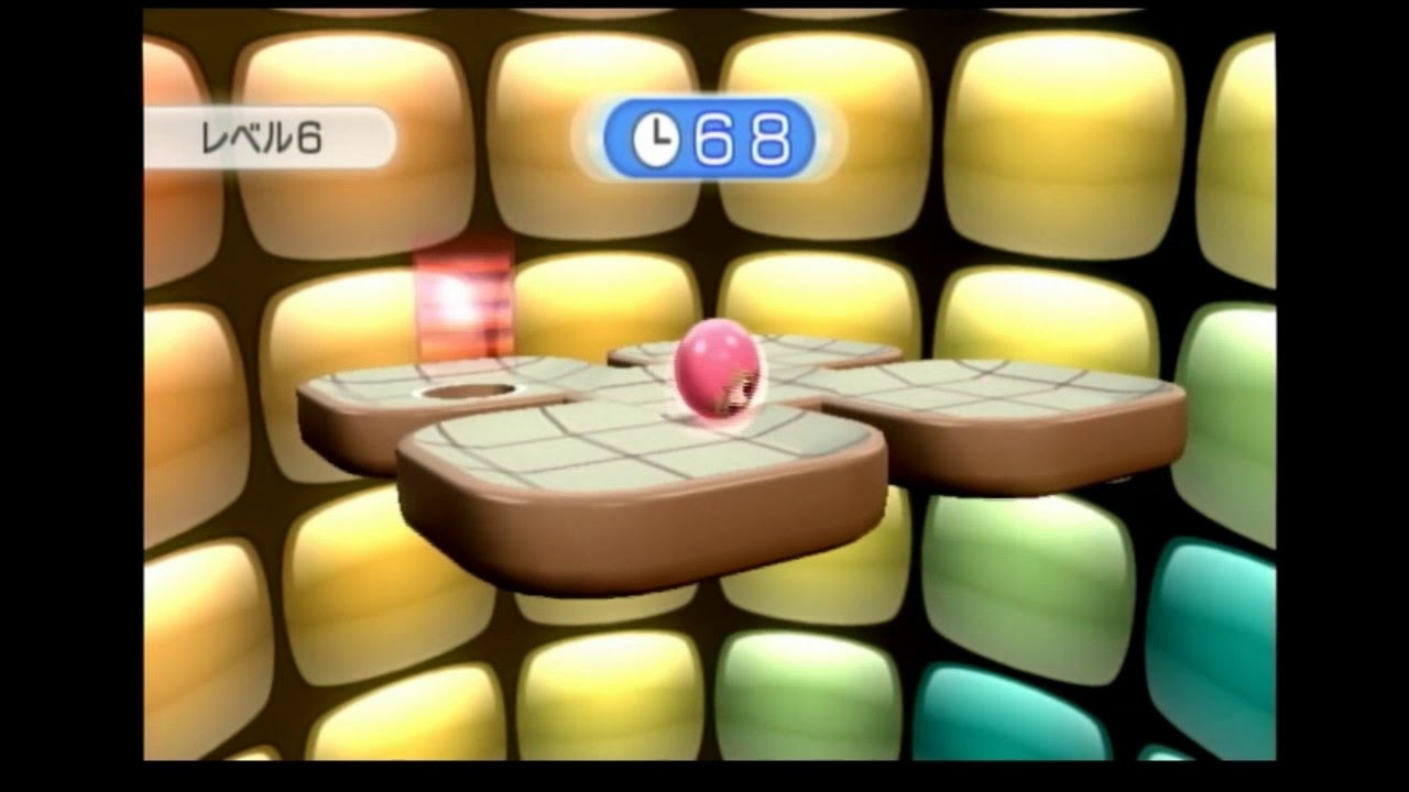 Wii Fit Plus バランスゲーム コロコロ玉入れ バランスMii