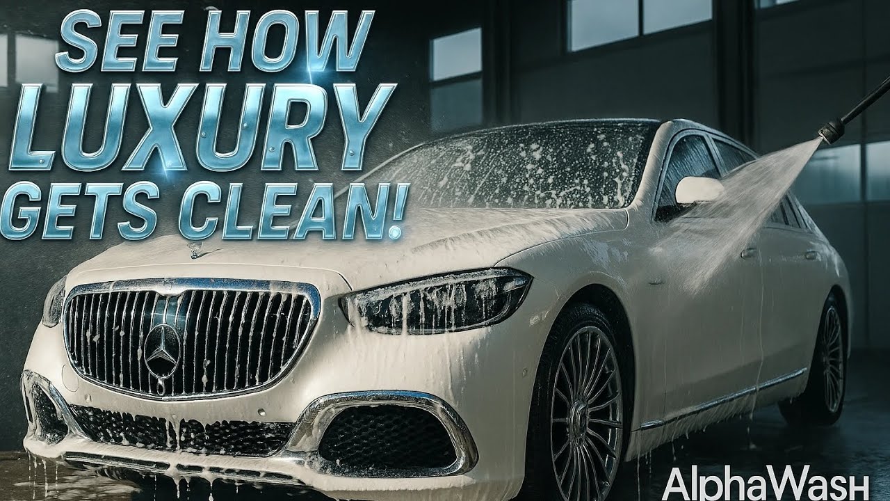 See How Luxury Gets Clean |Alpha Wash, Real Wash| - YouTube