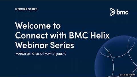 Webinar: BMC Helix Observability & AIOps -  Practical Examples - Session 4