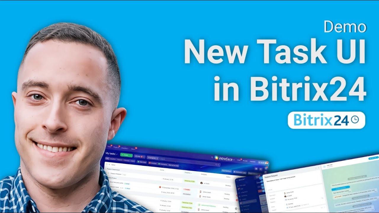 New Task UI in Bitrix24 - YouTube