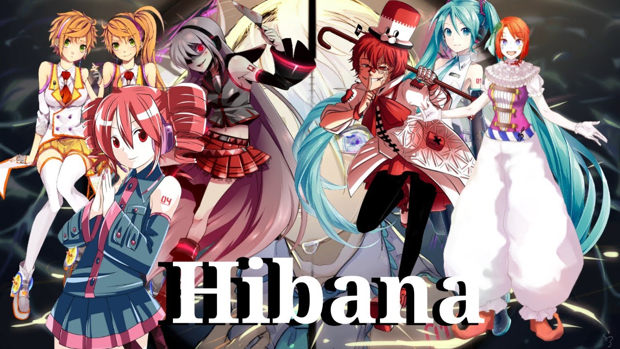 Hibana 【Miku, Fukase, Teto, Kohaku, Tei, Anon, and Kanon】