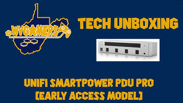 WVGamers Tech Unboxing: UniFi Network Setup Part 4: UniFi SmartPower Pro PDU Unboxing