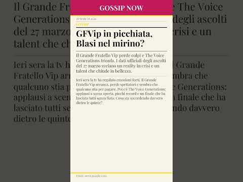 Video GFVip: Ilary Blasi a rischio licenziamento? + Ascolti bomba