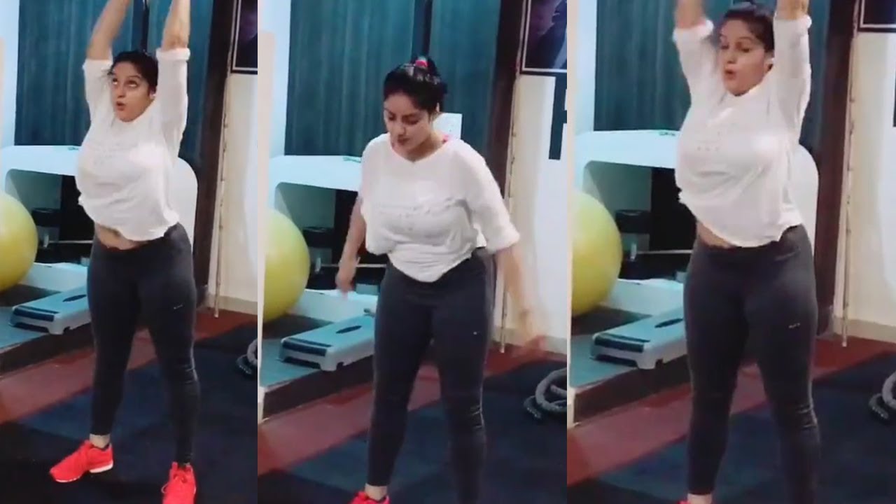 Deepika Singh Latest Gym Workout Video