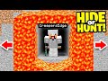 I can't believe this Minecraft Base was hidden behind LAVA.. (Hide Or Hunt #2)