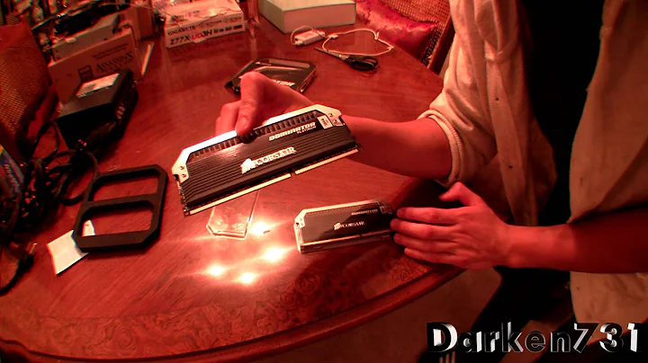 Unboxing - Corsair Dominator Platinum 16GB DDR3 Memory
