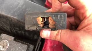 Peugeot 306 fuel pump relay problem and fix
