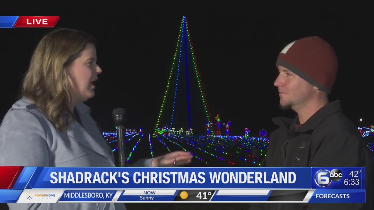 Shadrack's Christmas Wonderland at Smokies Stadium YouTube