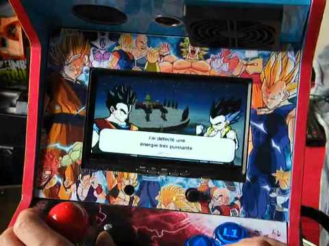 Stickers DBZ pour Borne d'Arcade MAME ou EURO