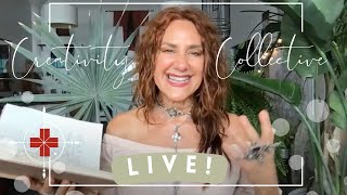 Staying in the Moment to Create Clarity in your Work - Creativity Collective Live with Susan Lenart!