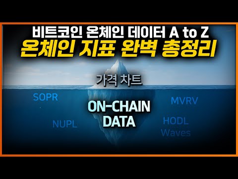 비트코인 온체인 데이터 A to Z 모든 지표 완벽 총정리