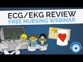 ECG/EKG Review | Picmonic Nursing Webinar