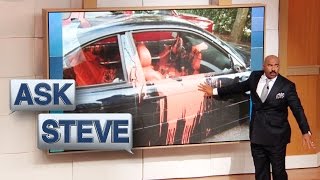 Ask Steve: You egged his house?! || STEVE HARVEY