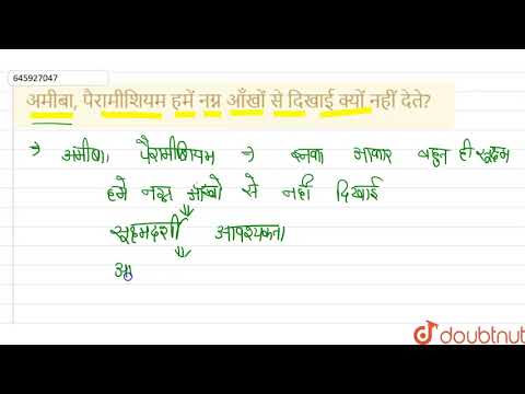 वीडियो: पैरामीशियम को आंखों की रोशनी की जरूरत क्यों नहीं है?