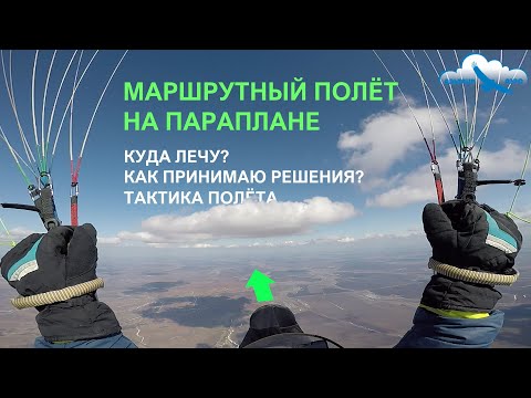 Разбор маршрутного полёта. Учебное пособие для парапланеристов. Как летать на параплане в термиках?