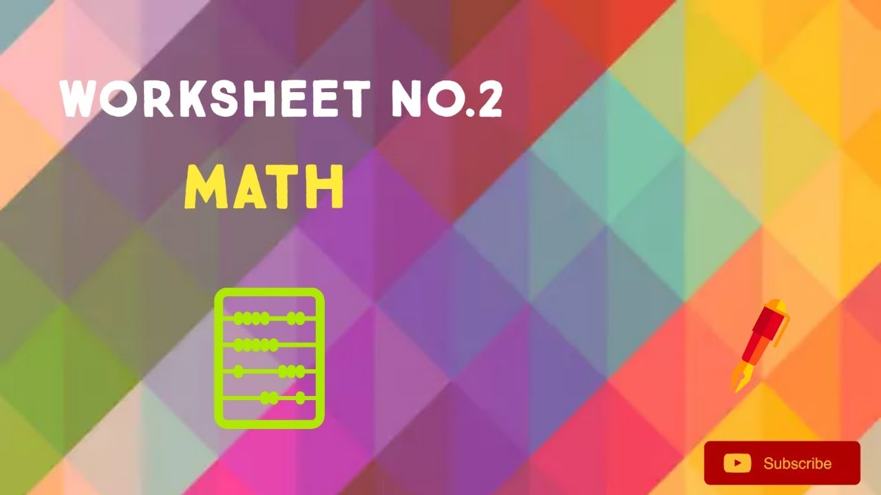 worksheet on math for ukg onker karzptr prak prathmik