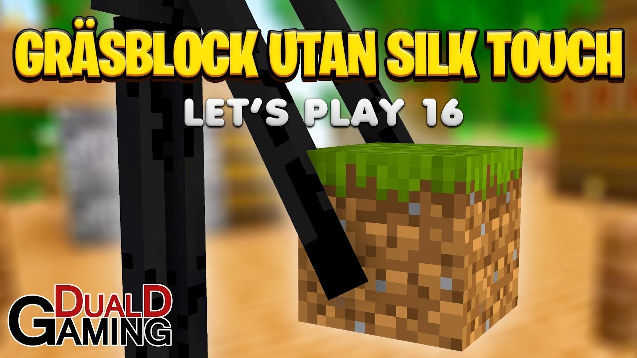 Hur man får gräsblock utan silk touch i Minecraft