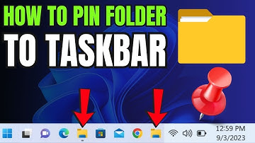How to Pin Folder to Taskbar in Windows 11 or Windows 10