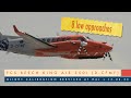 FCS Beech King Air 350i (D-CFMF) at HAJ | 16.06.25 | 4K