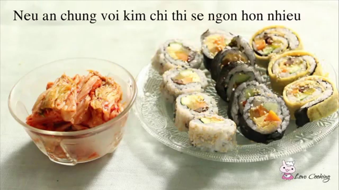 Cách làm kimbap đơn giản | Korean Kimbap - YouTube