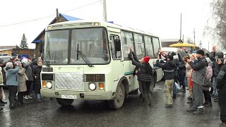 Асиновский и Первомайский районы вновь провожают мобилизованных земляков