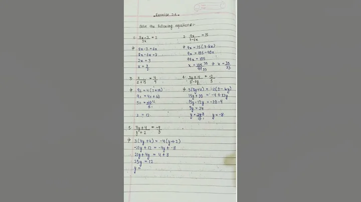 Class-8, Exercise 2.6,Math, +---(linear equations in one variable)----+