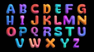 🎵Alphabet Song Nursery Rhymes for Preschoolers 🔤 Learn ABCs with Fruits, building blocks & balloons